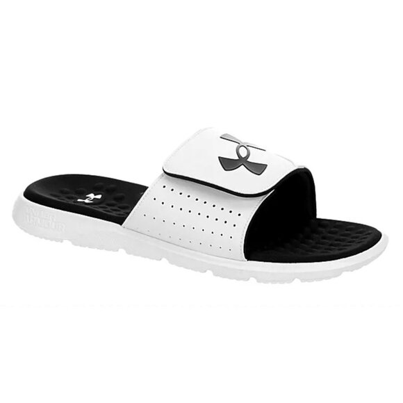 Under Armour Ignite Pro Memory Foam Men's Adjustable Casual Sport Slip-On Slide - Picture 3 of 6